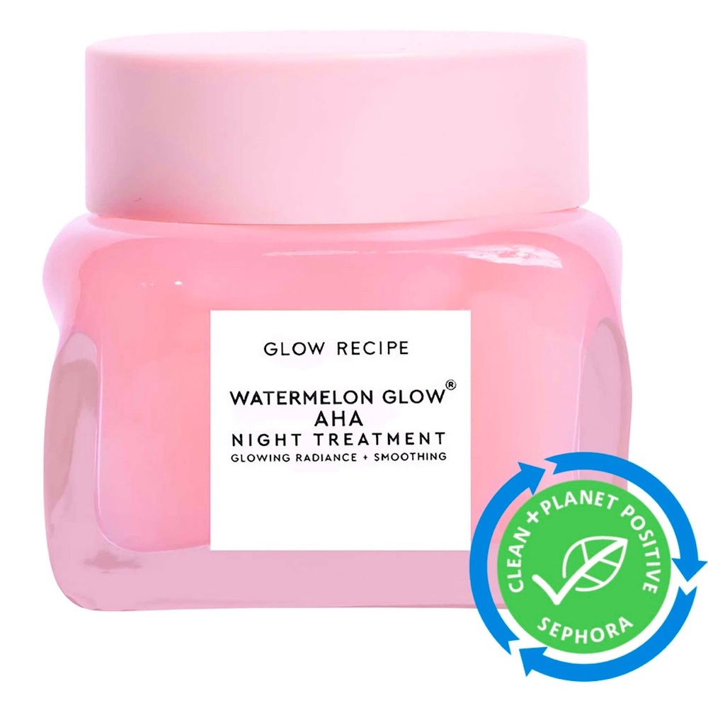BNIB GLOW RECIPE WATERMELON GLOW AHA NIGHT TREATMENT